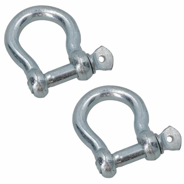 Bow shackle Kenya, galvanised screw pin shackle
