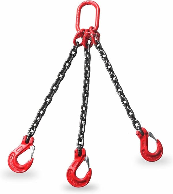 Chain sling Kenya, lifting chain sling with master link and hooks