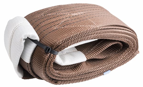 Webbing sling Kenya, 6 ton brown polyester lifting belt